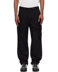 C.P. Company - Cotton Gabardine Loose Cargo Pants - Lyst