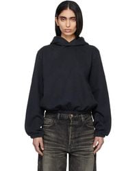 Fear Of God - Sunfaded Classic Half Raglan Fleece Hoodie - Lyst