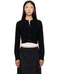 Loulou de Saison - Zephir Cashmere Cropped Cardigan - Lyst