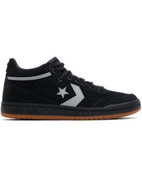 Converse - Baskets Mi-Montantes Fastbreak Pro Noir Et Gris À Semelle Cons - Lyst