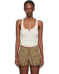 Isabel Marant - Off- Helma Silk Tank Top - Lyst