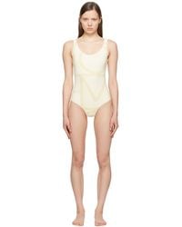 TOTEME - Off- Monogram Swimsuit - Lyst