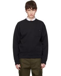Valentino - V Cotton Jersey Sweatshirt - Lyst