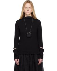 Yohji Yamamoto - Slit Detail T-shirt - Lyst