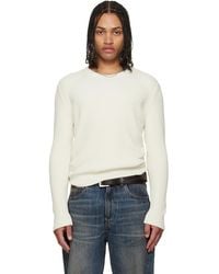 Our Legacy - Off- Compact Roundneck Sweater - Lyst