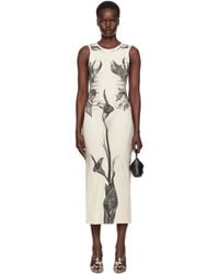 Jean Paul Gaultier - 'The Flower Body Morphing Marinière' Maxi Dress - Lyst