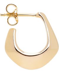 Lemaire - Gold Mini Drop Single Earring - Lyst