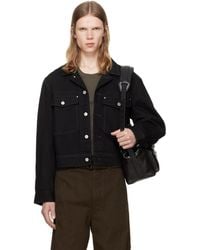 Lemaire - Denim Trucker Jacket - Lyst