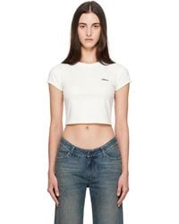 Vetements - Off- 'Femme' Fitted T-Shirt - Lyst