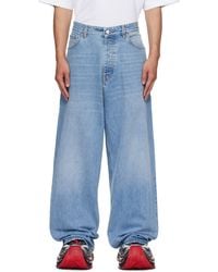 Vetements - Painted Anarchy Reworked Jeans - Lyst