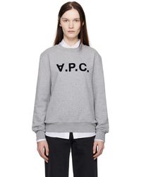 A.P.C. - Standard Grand 'Vpc' Sweatshirt - Lyst