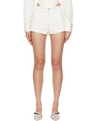 Dion Lee - Off-white Parachute Shorts - Lyst
