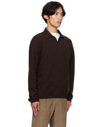メンズ The Row グレー Bryson ポロシャツ グレー | Lyst