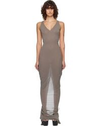 Rick Owens - Temple V Tank Maxi Dress - Lyst