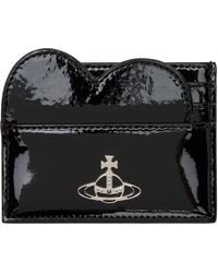 Vivienne Westwood - Shiny Patent Heart Card Holder - Lyst