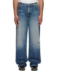 MM6 by Maison Margiela - Straight-Leg Jeans - Lyst