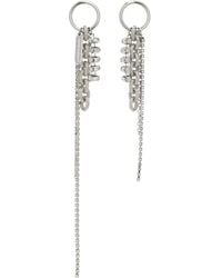 Justine Clenquet - Chloe Crystal Earrings - Lyst