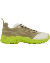 Our Legacy - Off-white & Taupe Gabe Sneakers - Lyst