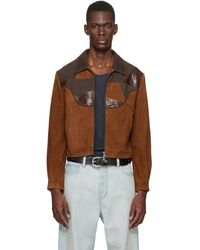 ANDERSSON BELL - Harvey Patchwork Suede Jacket - Lyst