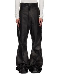 Rick Owens - Hollywood Dirt Bolan Leather Trousers - Lyst