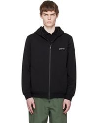 Moncler - Logo Cotton Fleece Zip-Up Hoodie - Lyst