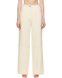 Paris Georgia Basics - Ssense Exclusive Off- Rodeo Trousers - Lyst