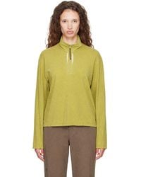 Post Archive Faction PAF - Cut Out Half Zip Fleece Sweatshirt - Lyst