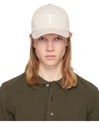 Tom Ford - Off Brushed Cotton Cap - Lyst