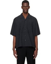 Homme Plissé Issey Miyake - Embroidery Press Shirt - Lyst