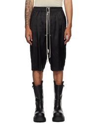 Rick Owens - ブラック Concordians Bela Pods ショートパンツ - Lyst