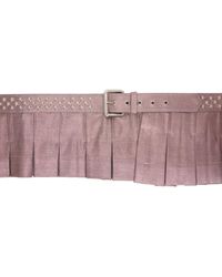 Collina Strada - Pleated Skirt Belt - Lyst