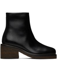 Lemaire - Piped Ankle Boots - Lyst