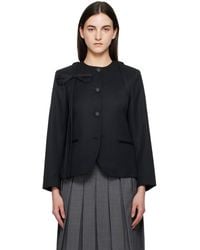 【関税込み】Sandy Liang グレー Kallo テーラードジャケット KALLO JACKET IN GREY – SANDY LIANG