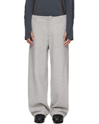 J EONGL I - Hybrid Wool Cicada Trousers - Lyst