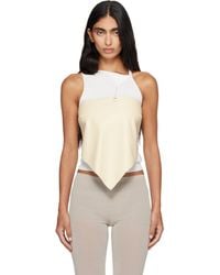 Paloma Wool - Off- Alba Belt Leather Top - Lyst