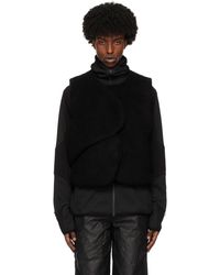 HELIOT EMIL - Veste Obelis Noire En Mohair Rembourrée En Duvet - Lyst