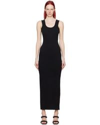 T By Alexander Wang - Embossed Maxi Dress - Lyst
