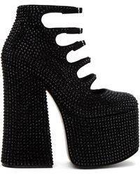 Marc Jacobs - Black 'the Rhinestone Kiki' Heels - Lyst