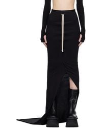 Rick Owens - Moncler + Adjustable Maxi Skirt - Lyst