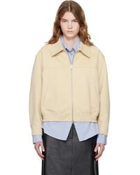 DUNST - Collared Faux-Suede Jacket - Lyst