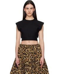 Alaïa - Belted Blouse - Lyst