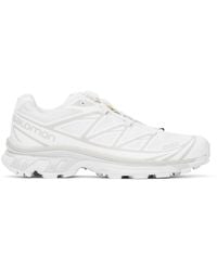 Salomon - Baskets xt-6 blanches - Lyst