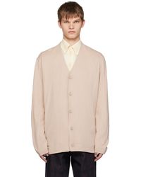 Our Legacy - Beige Button Cardigan - Lyst
