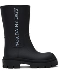 Off-White c/o Virgil Abloh - Reboot Rainy Days Boots - Lyst