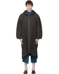 Homme Plissé Issey Miyake - Edge Light February Coat - Lyst