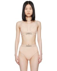 Versace - 90S Vintage Logo Bra - Lyst