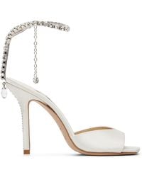 Jimmy Choo - Off- Saeda 100 Heeled Sandals - Lyst
