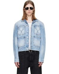 DSquared² - Light Diagonale Wash 70's Denim Jacket - Lyst