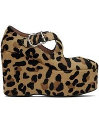 Alaïa - Criss Cross Wedge Heels - Lyst