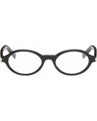 Saint Laurent - Sl 751 Jeanne Round Oval Glasses - Lyst